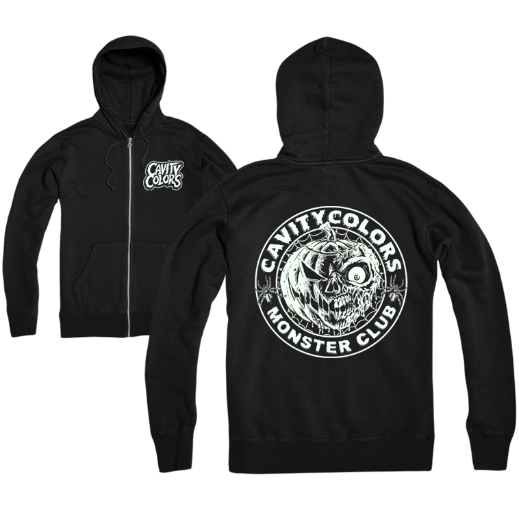 CAVITYCOLORS MONSTER CLUB HOODIE CAVITYCOLORS MONSTER CLUB HOODIE