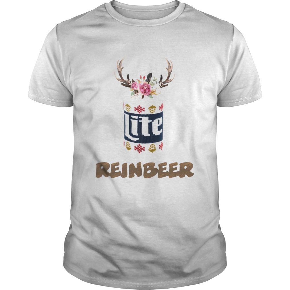 Can Miller Lite Reinbeer Funny Christmas Shirt Can Miller Lite Reinbeer Funny Christmas Shirt