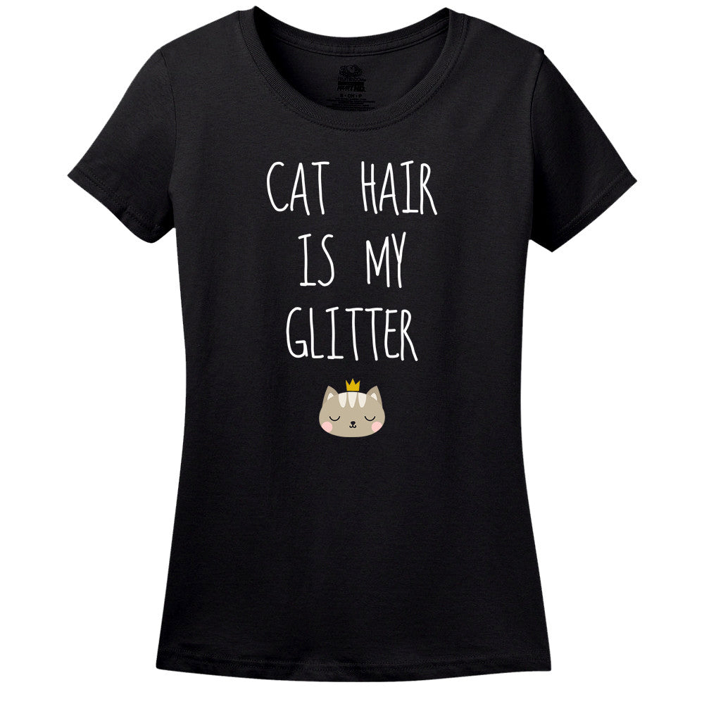 Cat Hair Is My Glitter T-Shirt Cat Hair Is My Glitter T-Shirt