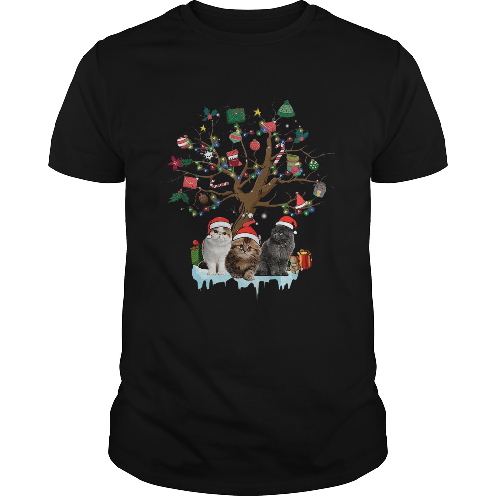 Cat Lover Christmas Tree shirt Cat Lover Christmas Tree shirt
