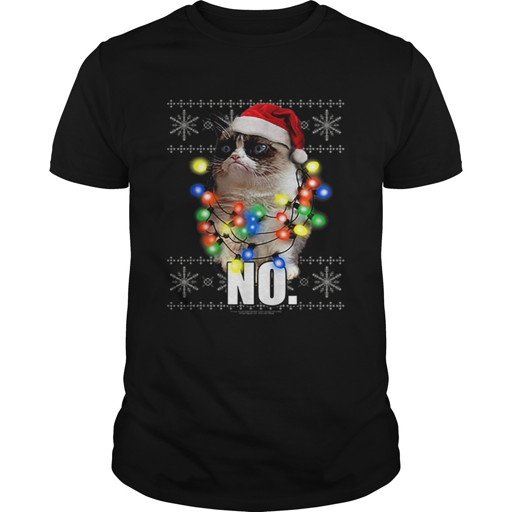 Cat Ugly Sweater NO Christmas Lights shirt Cat Ugly Sweater NO Christmas Lights shirt