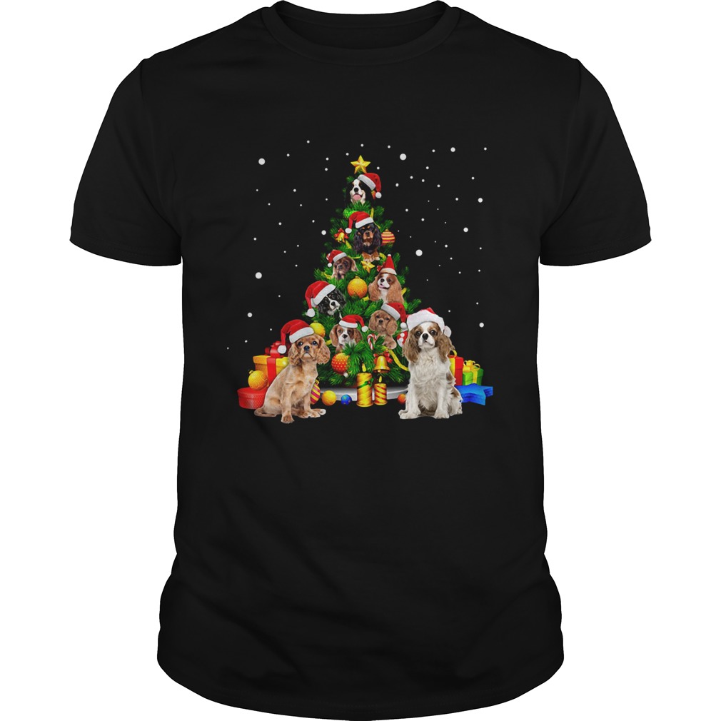 Cavalier King Charles Spaniels Christmas Tree shirt Cavalier King Charles Spaniels Christmas Tree shirt