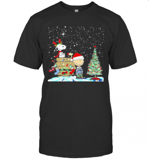 Charlie Brown Snoopy Christmas Tree T-Shirt Charlie Brown Snoopy Christmas Tree T-Shirt