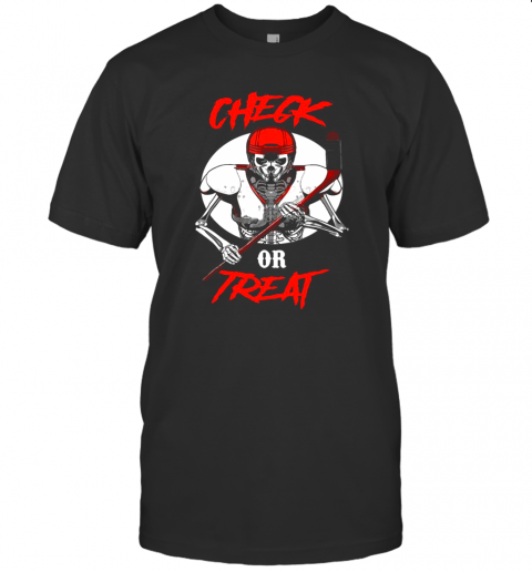 Check Or Treat Ugly Christmas T-Shirt Check Or Treat Ugly Christmas T-Shirt