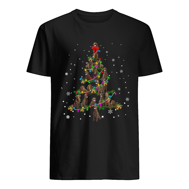 Chesapeake Bay Retriever Christmas Tree T-Shirt Chesapeake Bay Retriever Christmas Tree T-Shirt