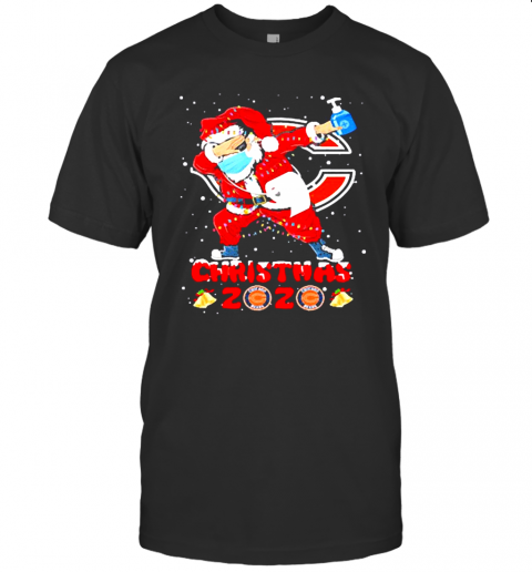 Chicago Bears Funny Santa Claus Dabbing Christmas 2020 NFL T-Shirt Chicago Bears Funny Santa Claus Dabbing Christmas 2020 NFL T-Shirt