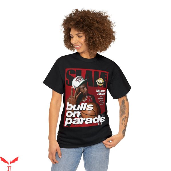 Chicago Bulls T-Shirt Michael Jordan NBA Slam Basketball
