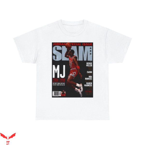 Chicago Bulls T-Shirt Michael Jordan Slam Cover NBA