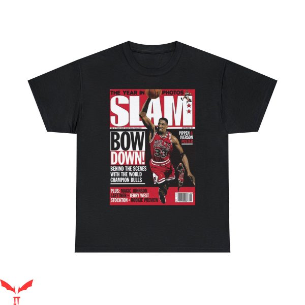 Chicago Bulls T-Shirt Scottie Pippen Slam Cover NBA