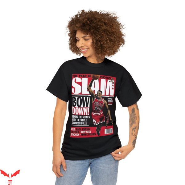 Chicago Bulls T-Shirt Scottie Pippen Slam Cover NBA