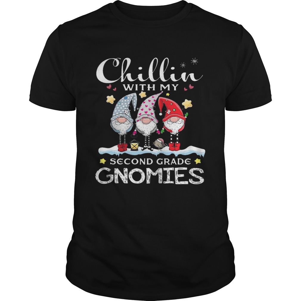 Chillin With My Kindergarten Gnomies Teacher Christmas shirt Chillin With My Kindergarten Gnomies Teacher Christmas shirt
