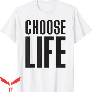 Choose Life T-Shirt 80's Funny Nerd Geek Anti Bullying Day
