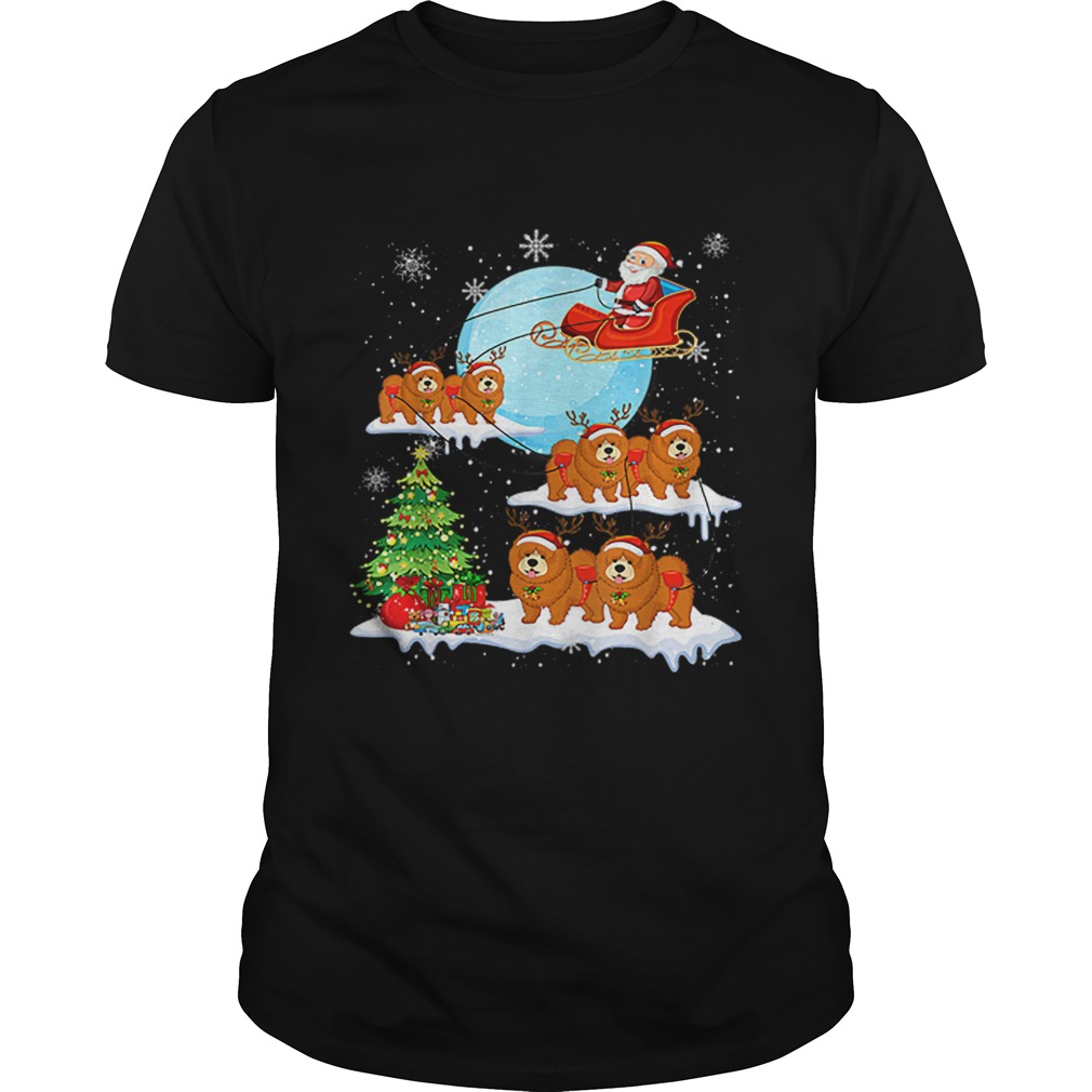 Chow Chow Reindeer Christmas Santa Claus shirt Chow Chow Reindeer Christmas Santa Claus shirt