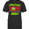 Christmas 2020 Mommy Grinch Hat Santa Claus Merry Xmas T-Shirt
