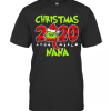 Christmas 2020 Nana Grinch Hat Santa Claus Merry Xmas T-Shirt