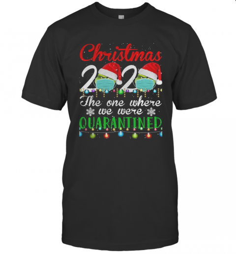 Christmas 2020 Quarantine Christmas Santa Face Wear Mask T-Shirt Christmas 2020 Quarantine Christmas Santa Face Wear Mask T-Shirt