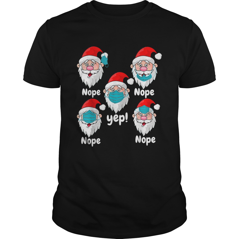 Christmas 2020 Santa Wearing Mask Wrong shirt Christmas 2020 Santa Wearing Mask Wrong shirt