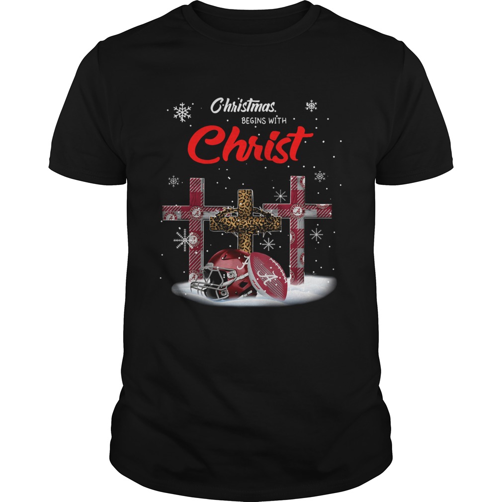 Christmas Begins With Alabama Crimson Tide shirt Christmas Begins With Alabama Crimson Tide shirt