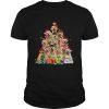 Christmas Pajama Golden Retrievers Tree Xmas Gift Dog Lover shirt