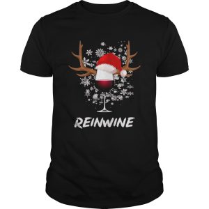 Christmas Reinwine Funny Wine Lover Gift T-Shirt
