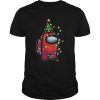 Christmas Santa Among Us Character Pine shirt