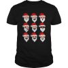 Christmas Santa Emojis Emoticons shirt