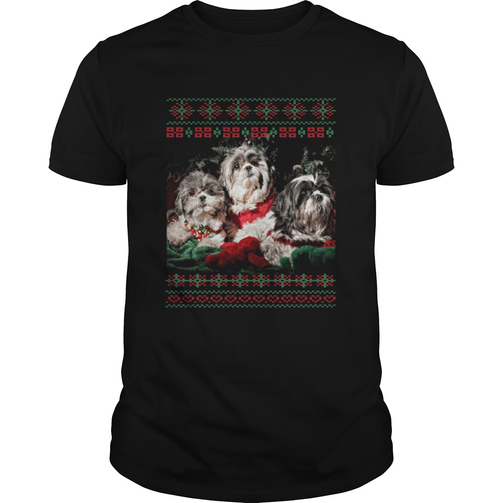 Christmas Shih Tzu Ugly T-Shirt Christmas Shih Tzu Ugly T-Shirt