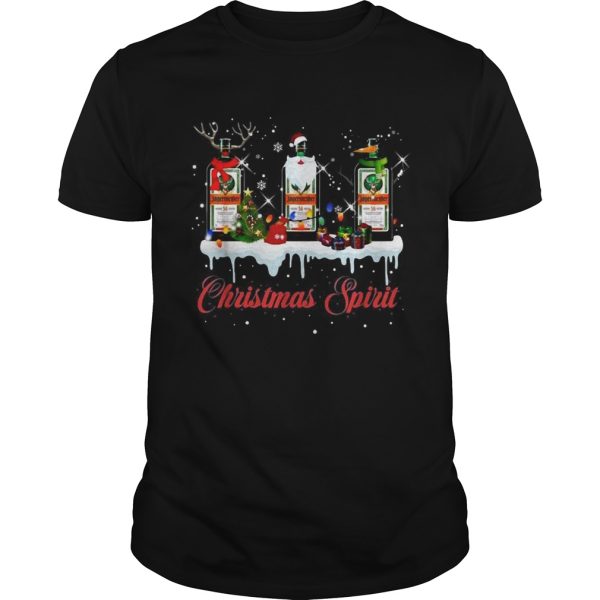 Christmas Spirit Jagermeister Whisky shirt