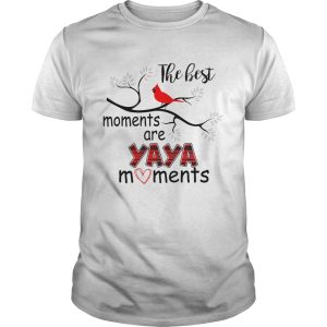 Christmas The Best Moments Are Yaya Moments T-Shirt