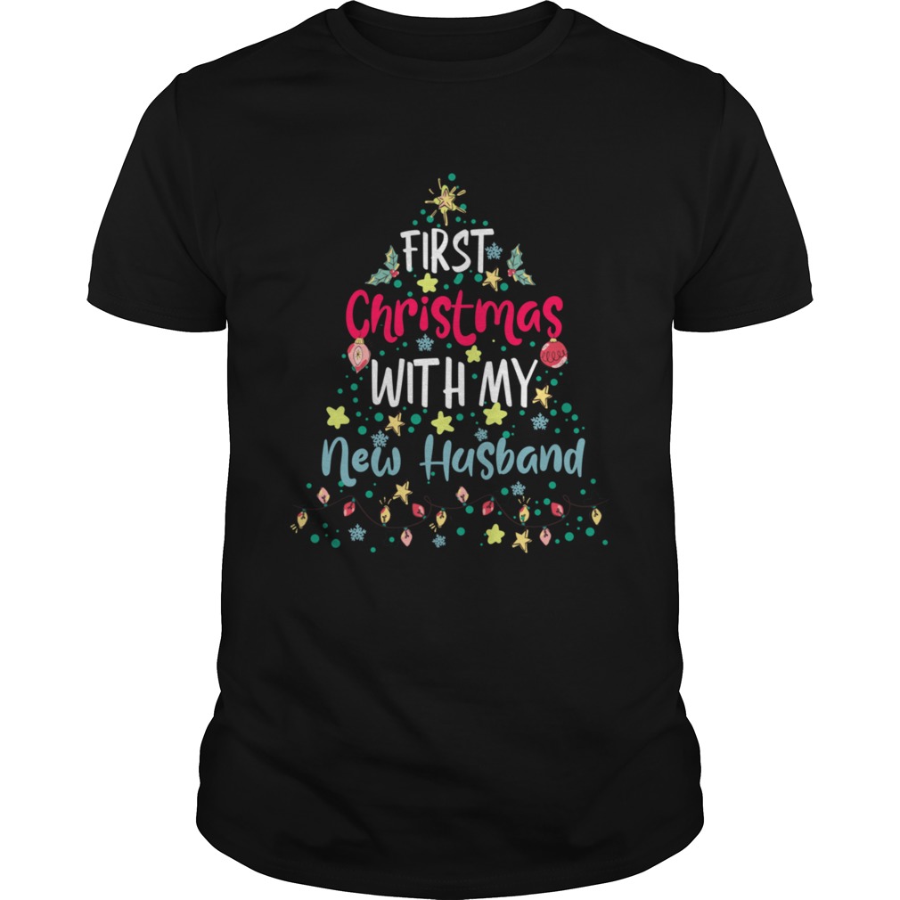 Christmas With My New Husband Tee Xmas 2020 Party shirt Christmas With My New Husband Tee Xmas 2020 Party shirt
