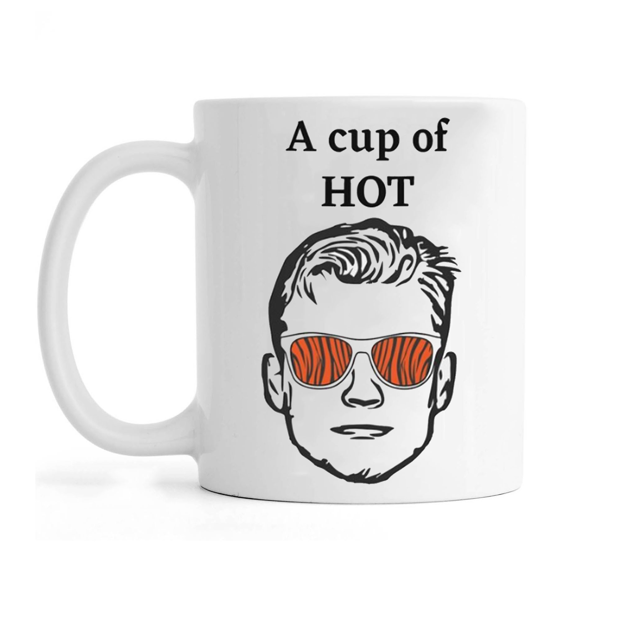 Cincinnati Bengals A Cup Of Hot Joe Burrow Mug Cincinnati Bengals A Cup Of Hot Joe Burrow Mug