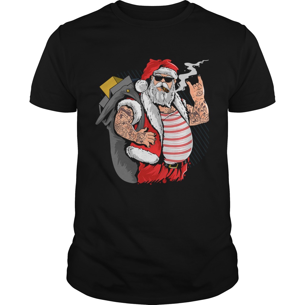 Cool Santa Claus Yule Tattoo Funny Christmas Xmas Gift shirt Cool Santa Claus Yule Tattoo Funny Christmas Xmas Gift shirt