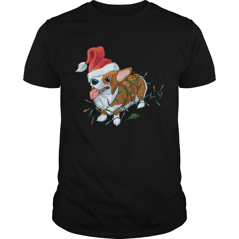 Corgi Lights Christmas shirt Corgi Lights Christmas shirt