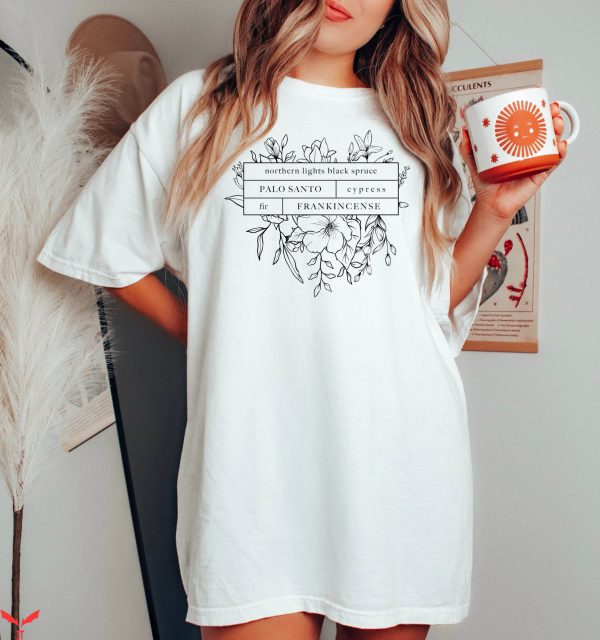 Cream Essentials T-Shirt Botanical Essential Oil Tee Shirt