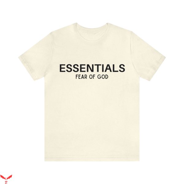 Cream Essentials T-Shirt Essentials Fog Logo TShirt Trending