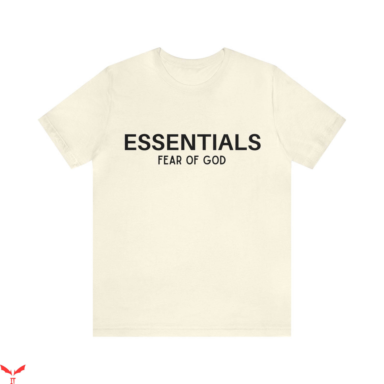Cream Essentials T-Shirt Essentials Fog Logo TShirt Trending Cream Essentials T-Shirt Essentials Fog Logo TShirt Trending