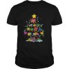 Crochet Tree Merry Christmas shirt