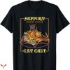 Cult Of The Lamb T-shirt Vintage Gold