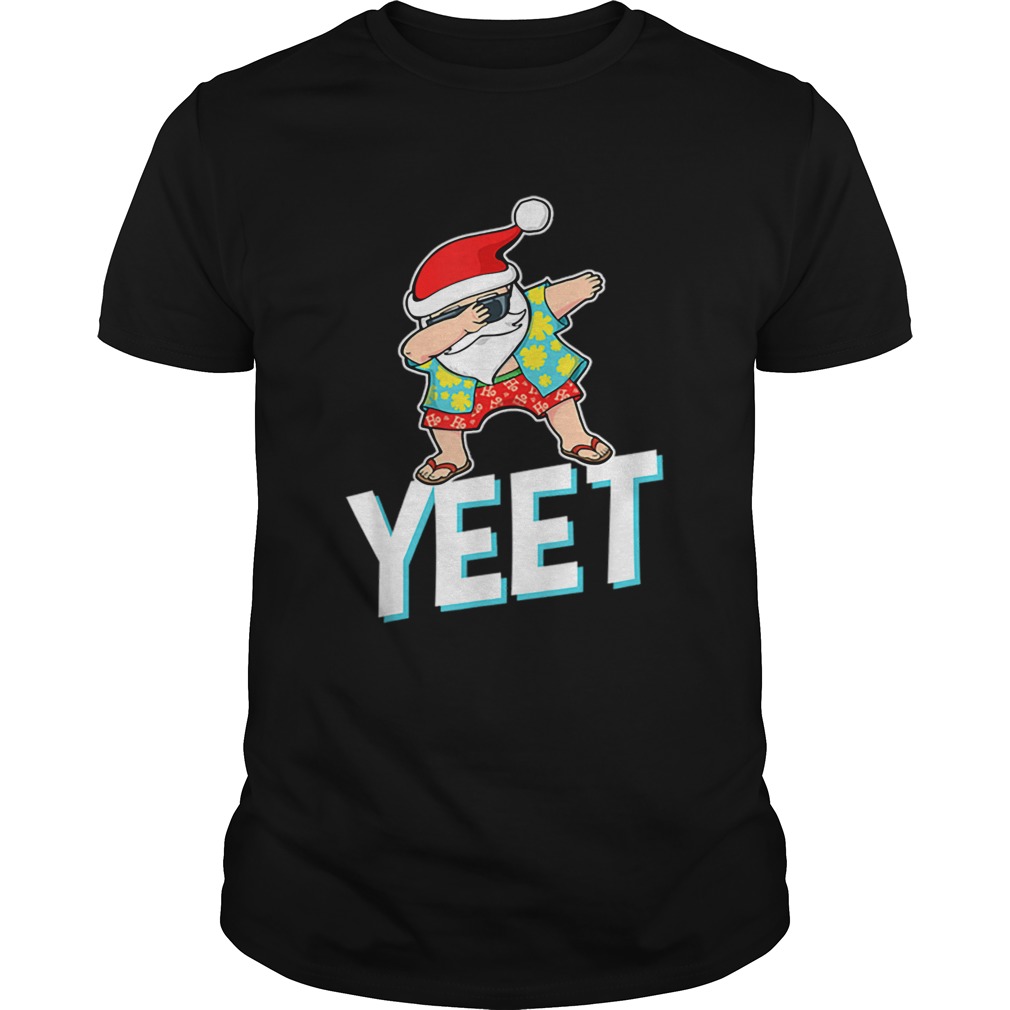 Dab Santa Hawaiian Christmas Yeet shirt Dab Santa Hawaiian Christmas Yeet shirt