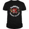 Dabbing through the snow shirt