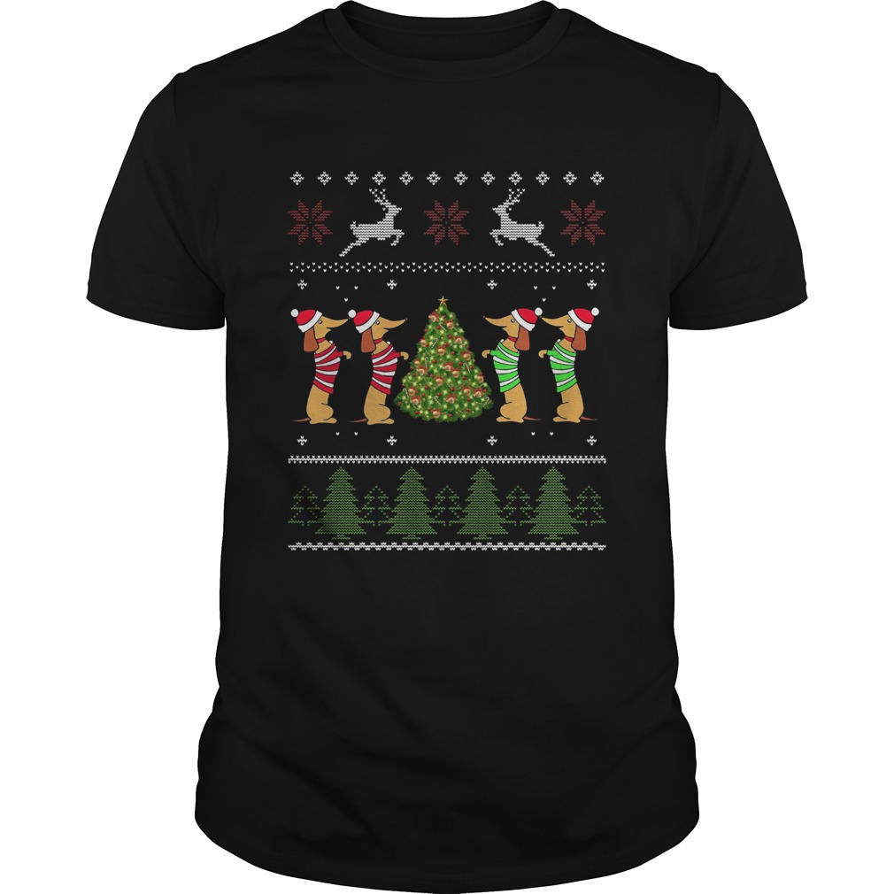 Dachshund Christmas Tree Ugly Xmas shirt Dachshund Christmas Tree Ugly Xmas shirt