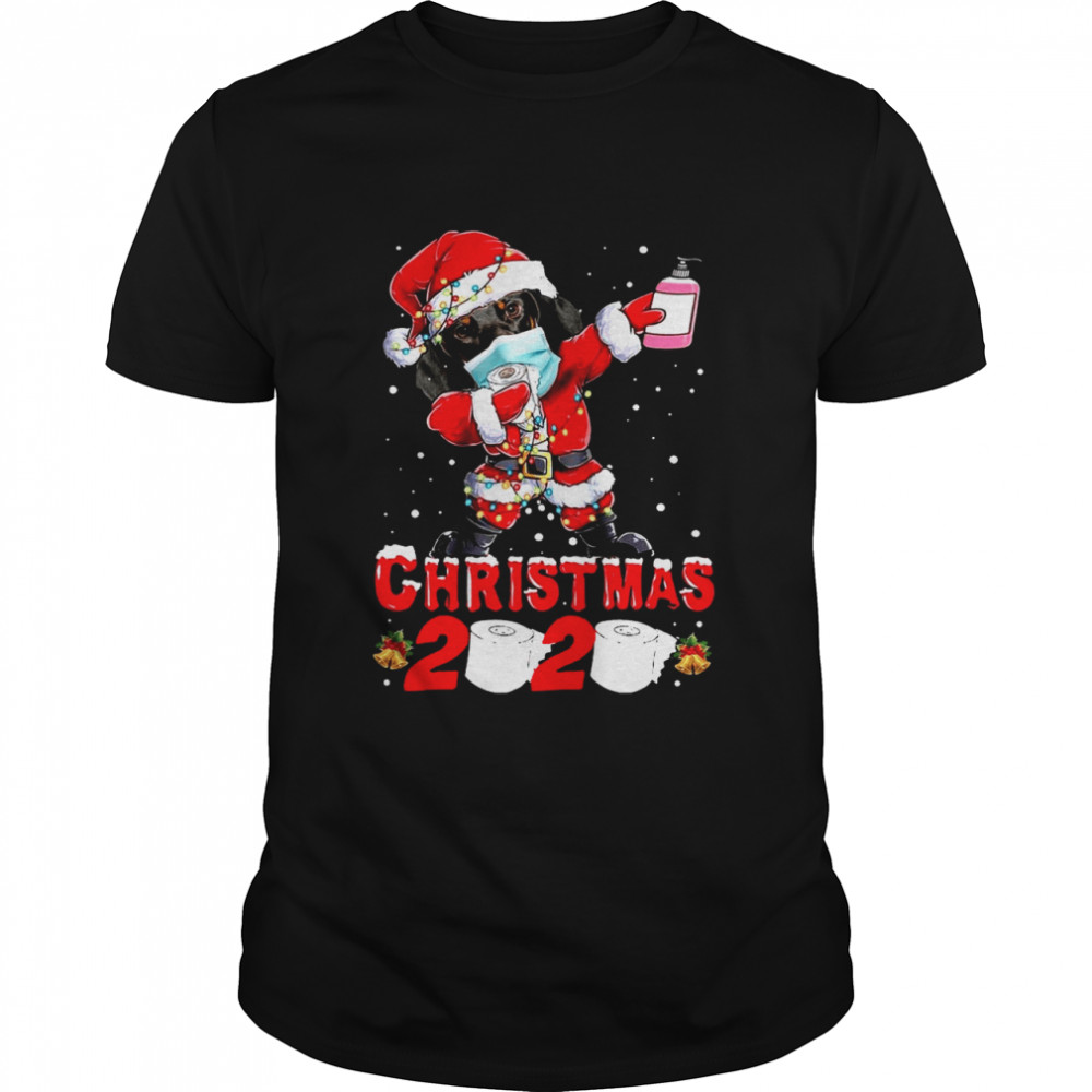 Dachshund Santa Face Mask Christmas 2020 Toilet Paper Light Christmas shirt Dachshund Santa Face Mask Christmas 2020 Toilet Paper Light Christmas shirt