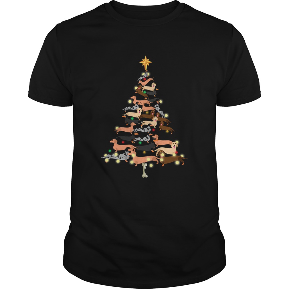 Dachshunds Christmas Tree shirt Dachshunds Christmas Tree shirt