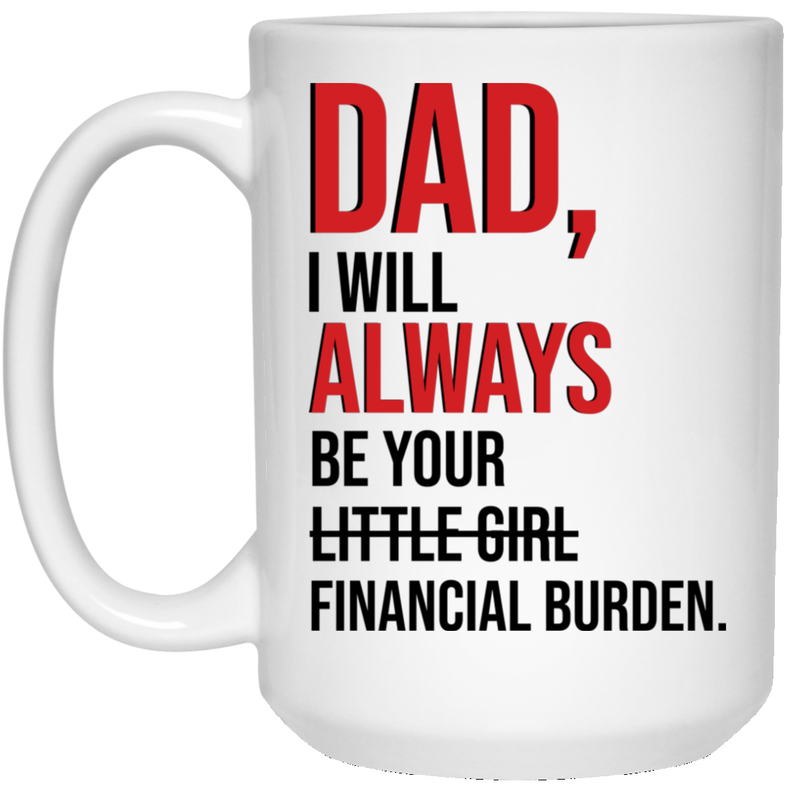 Dad I will always be your little girl financial burden Dad I will always be your little girl financial burden