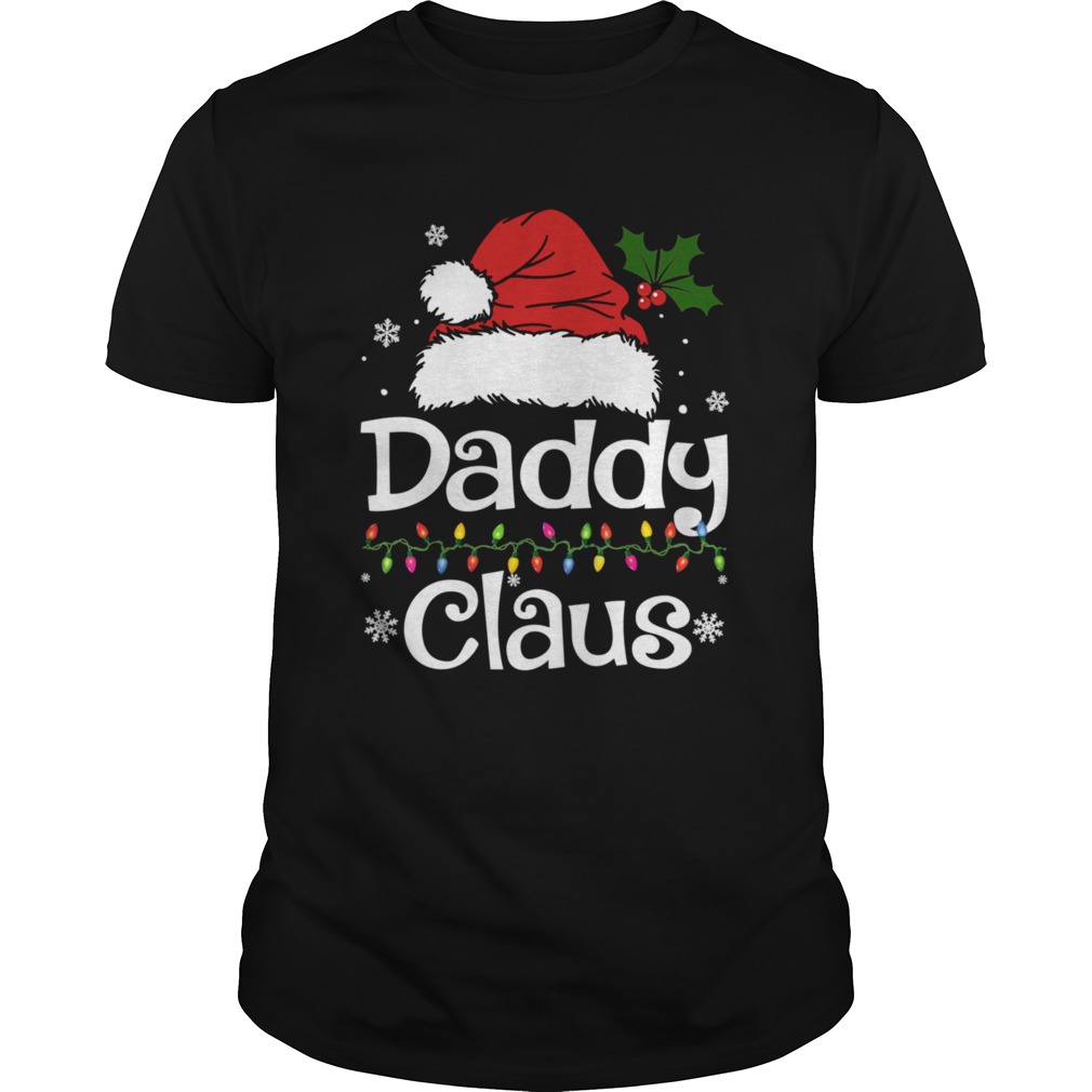 Daddy Claus Christmas Pajamas Santa shirt Daddy Claus Christmas Pajamas Santa shirt