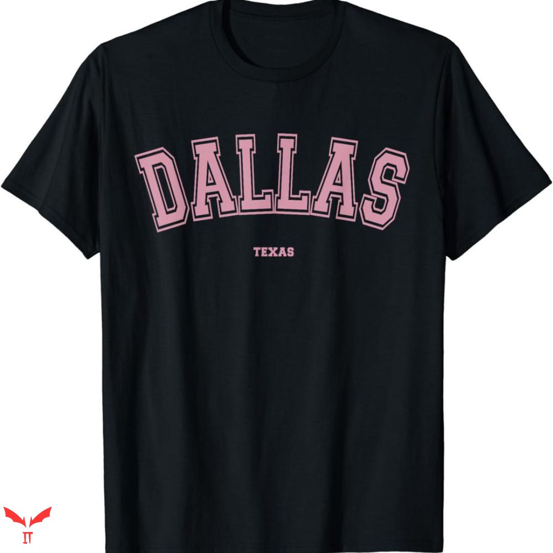 Dallas Cowboys T-shirt Pinky Text Dallas Cowboys T-shirt Pinky Text