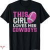 Dallas Cowboys T-shirt This Girl Pinky