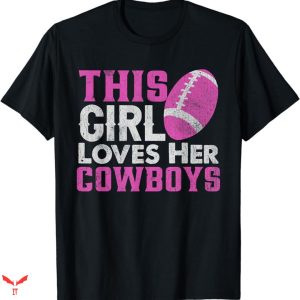 Dallas Cowboys T-shirt This Girl Pinky