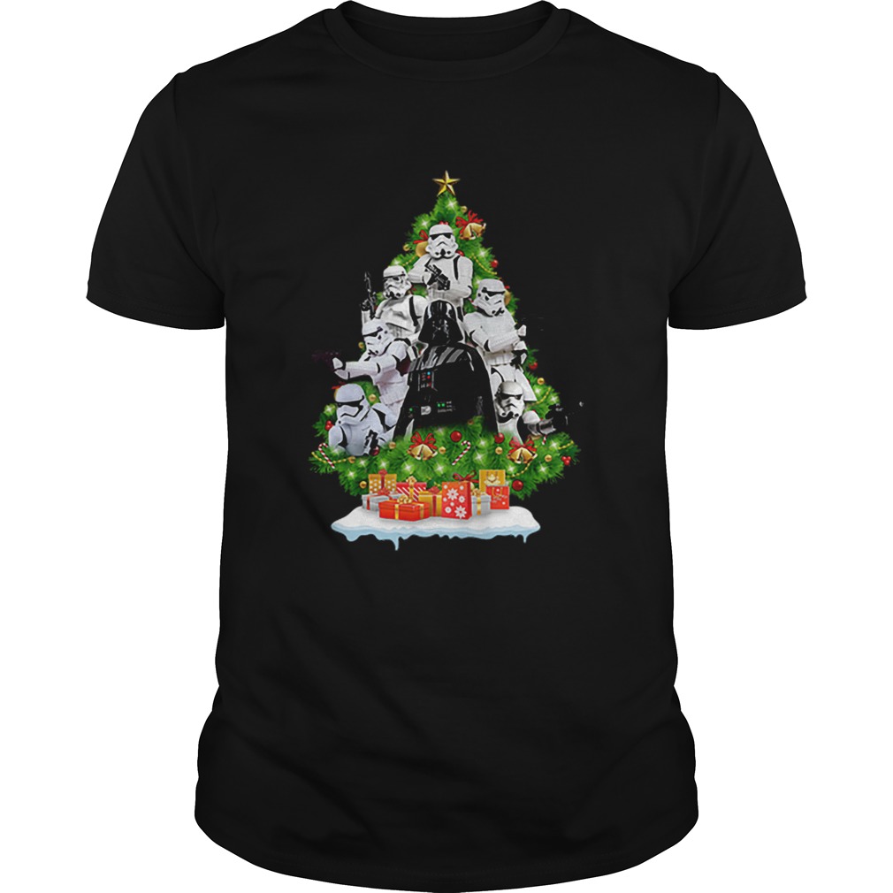 Darth vader and Stormtrooper Christmas Tree shirt Darth vader and Stormtrooper Christmas Tree shirt