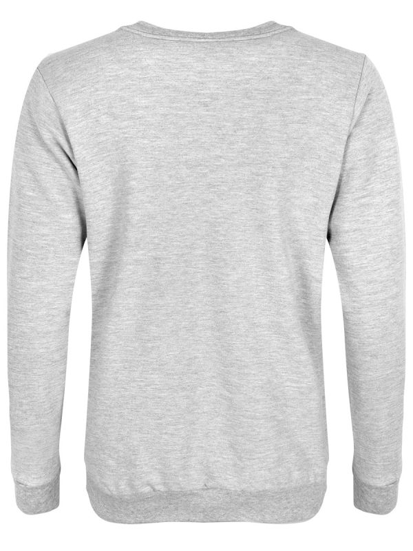 Deadly Tarot Felis The Sun Ladies Grey Sweatshirt
